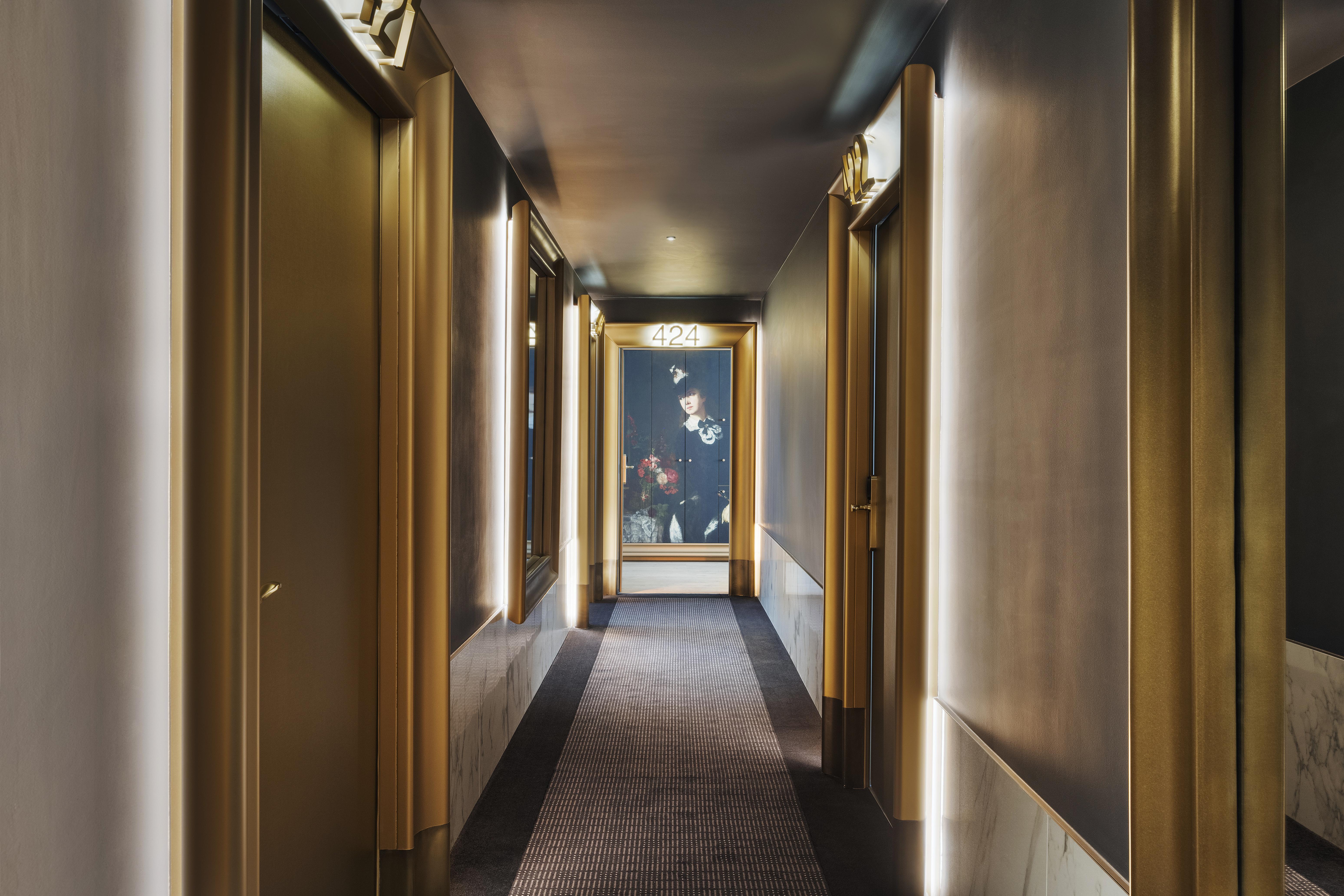 Aurea Ana Palace By Eurostars Hotel Company Budapest Ngoại thất bức ảnh Corridor
